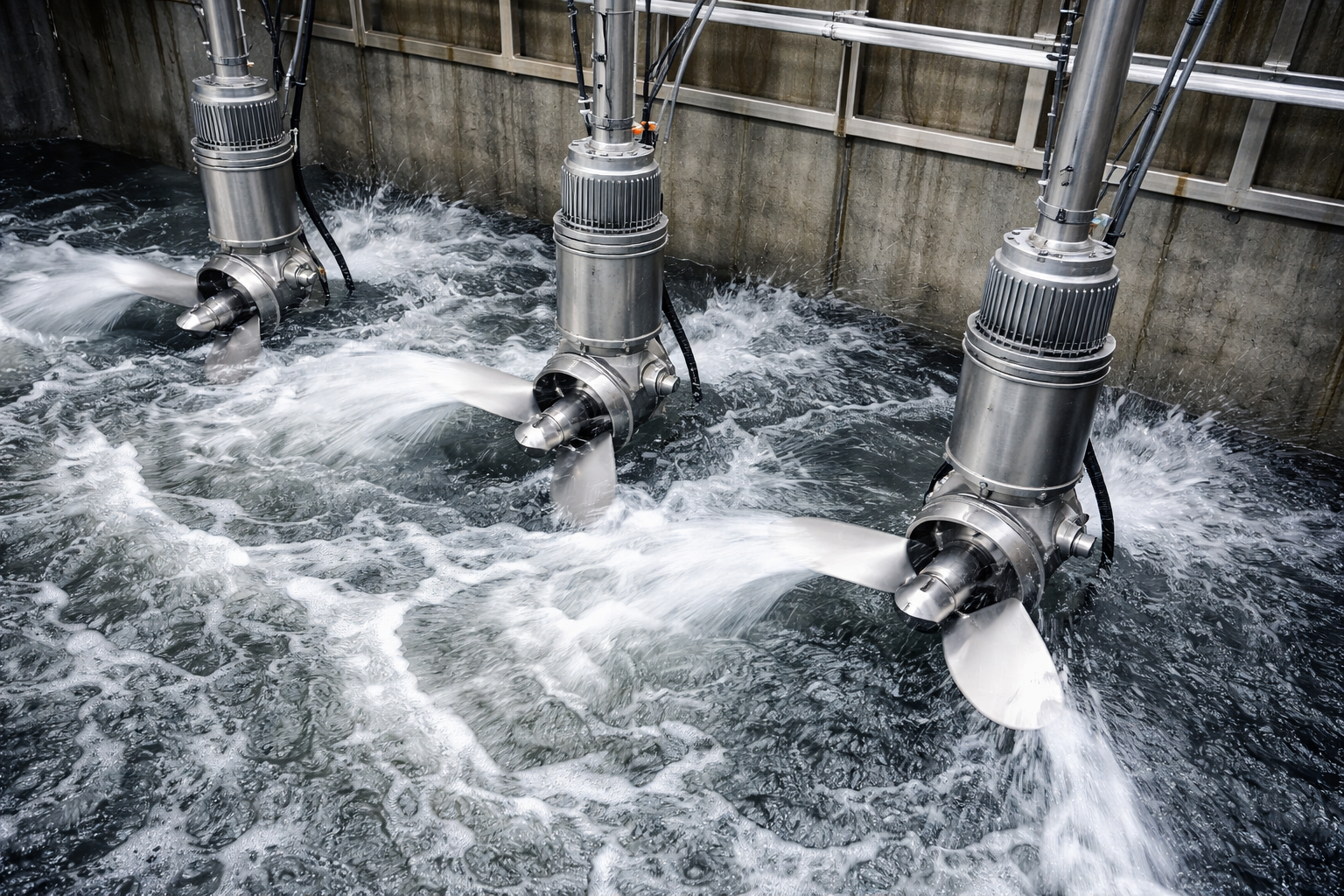 Urządzenia do intensywnego mieszania cieczy w środowisku przemysłowym