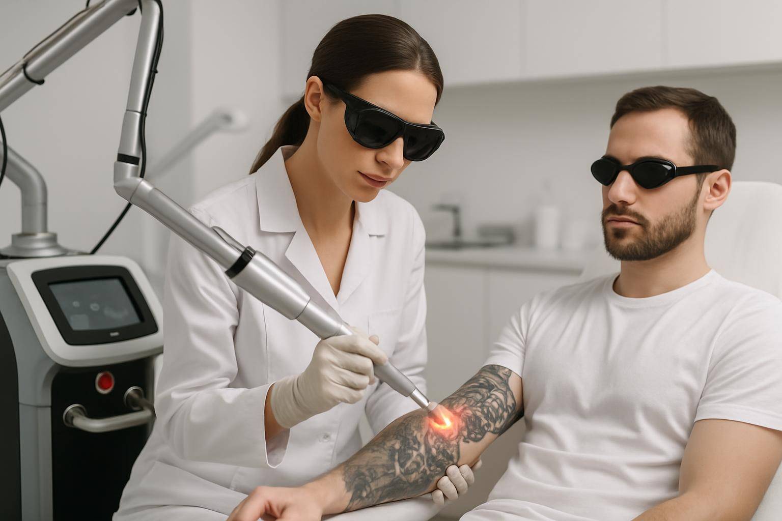 Laserowe usuwanie tatuażu – co warto wiedzieć przed pierwszą wizytą