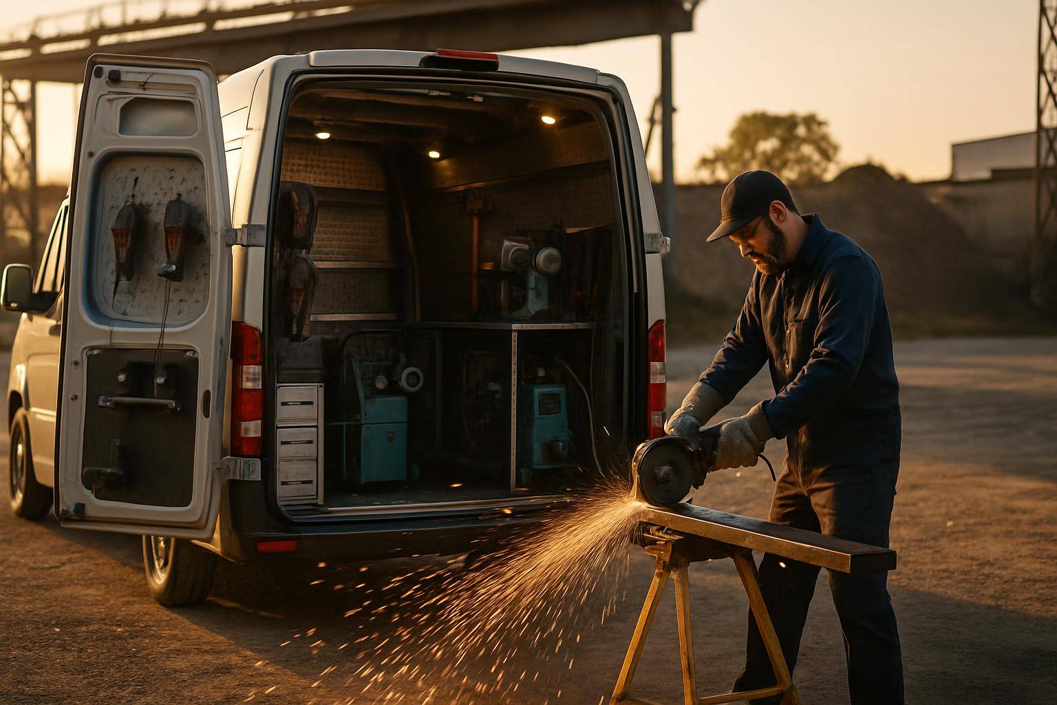 Mobilne obróbka metalu – kiedy warsztat przyjeżdża do Ciebie